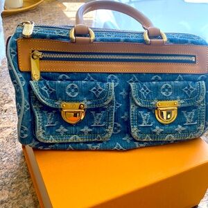 Louis Vuitton Neo Speedy Denim bag